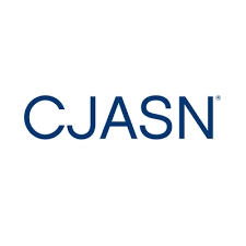 Clinical Journal of the American Society of Nephrology CJASN logo in blue on a white background